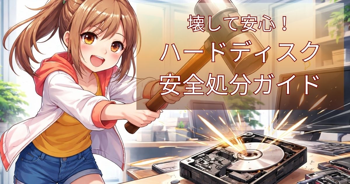 ハードディスク安全処分ガイド