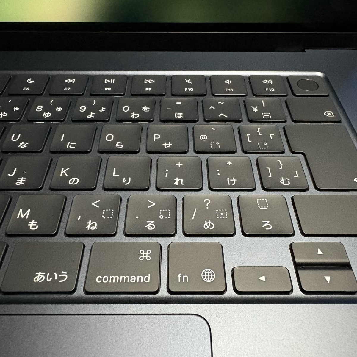 日本語キーボード(アップ)