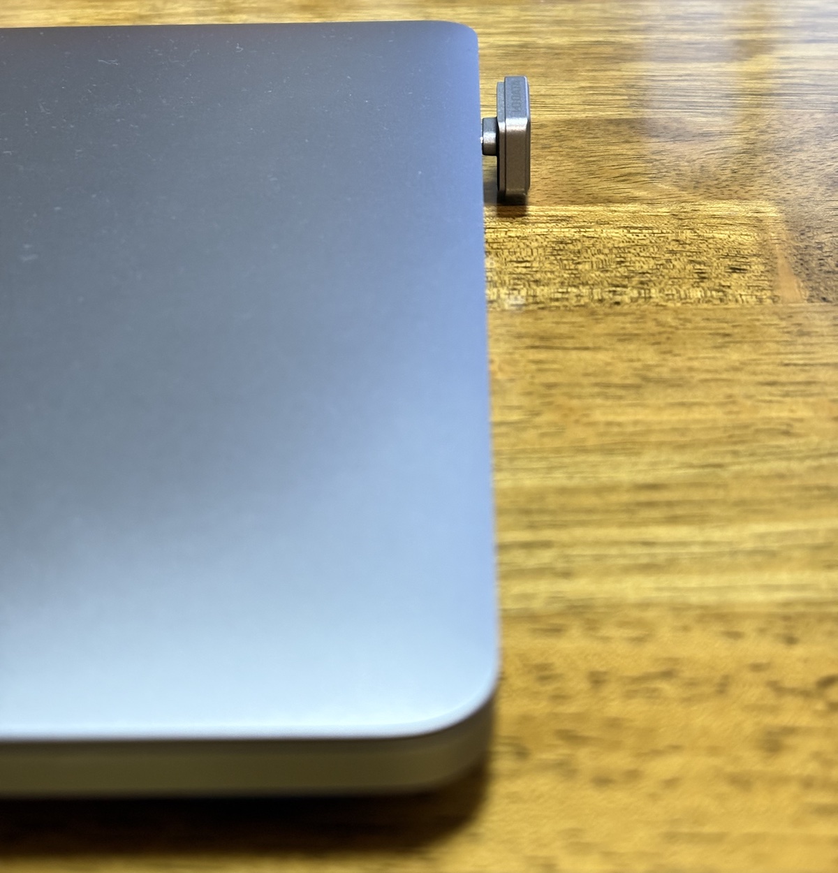 超小型SSD 出っ張り具合